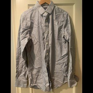 Banana republic mens checked shirt